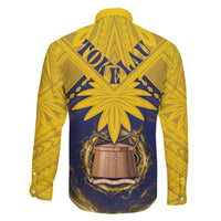 Tokelau Tokehega Day Family Matching Long Sleeve Bodycon Dress and Hawaiian Shirt National Badge Special Style - Polynesian Pride
