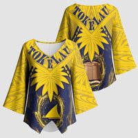 Tokelau Tokehega Day Kimono Sleeve Blouse National Badge Special Style - Polynesian Pride