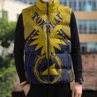 Tokelau Tokehega Day Sleeveless Puffer Jacket National Badge Special Style LT05 - Polynesian Pride