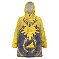 Tokelau Tokehega Day Wearable Blanket Hoodie National Badge Special Style - Polynesian Pride
