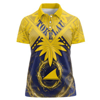 Tokelau Tokehega Day Women Polo Shirt National Badge Special Style - Polynesian Pride