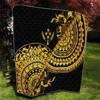 Kosrae Liberation Day Quilt Polynesian Floral Tattoo - Polynesian Pride