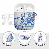 Pohnpei Liberation Day AirPods Case Polynesian Floral Tattoo - Polynesian Pride