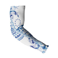 Pohnpei Liberation Day Arm Sleeves Polynesian Floral Tattoo - Polynesian Pride