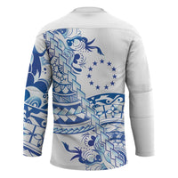 Pohnpei Liberation Day Hockey Jersey Polynesian Floral Tattoo - Polynesian Pride