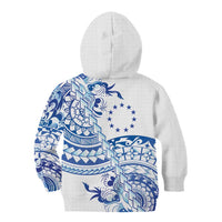 Pohnpei Liberation Day Kid Hoodie Polynesian Floral Tattoo - Polynesian Pride