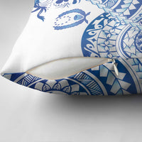 Pohnpei Liberation Day Pillow Cover Polynesian Floral Tattoo - Polynesian Pride