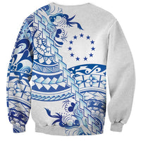 Pohnpei Liberation Day Sweatshirt Polynesian Floral Tattoo - Polynesian Pride