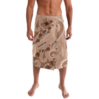 Hawaii Brown Hibiscus Pikake Lei Lavalava - Polynesian Pride