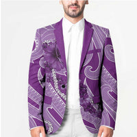Hawaii Violet Hibiscus Pikake Lei Blazer LT05 - Polynesian Pride