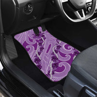 Hawaii Violet Hibiscus Pikake Lei Car Mats - Polynesian Pride