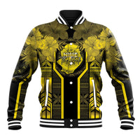 Niue The Rock Baseball Jacket The Island Of The Uga - Polynesian Pride