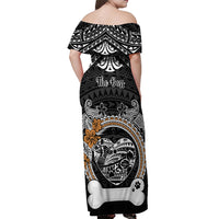 personalized-pitbull-dog-off-shoulder-maxi-dress-with-polynesian-heart-name-tags