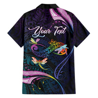 Personalised Polynesia Memorial Family Matching Short Sleeve Bodycon Dress and Hawaiian Shirt Always Remembered Dragonfly Polynesian Style LT05 - Polynesian Pride
