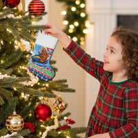 New Zealand Christmas Stocking Funny Jet Ride Kiwi Xmas - Polynesian Pride