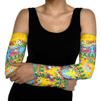Hawaii Christmas Arm Sleeves Mele Kalikimaka Tropical Vibes - Polynesian Pride