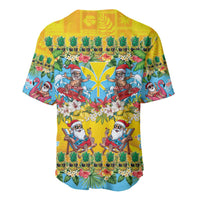 Hawaii Christmas Baseball Jersey Mele Kalikimaka Tropical Vibes - Polynesian Pride
