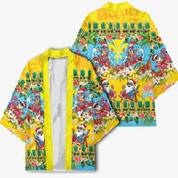Hawaii Christmas Kimono Mele Kalikimaka Tropical Vibes - Polynesian Pride