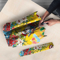 Hawaii Christmas Umbrella Mele Kalikimaka Tropical Vibes - Polynesian Pride