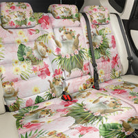 Hawaii Guinea Hula Pig Back Car Seat Cover Funny Tropical Style LT05 - Polynesian Pride