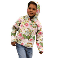 Hawaii Guinea Hula Pig Kid Hoodie Funny Tropical Style
