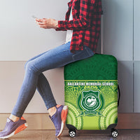 Ballantine Memorial School Luggage Cover With Fijian Tapa Pattern