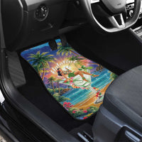 Aloha Hawaii Car Mats Hula Martini Tropical Vibes - Polynesian Pride