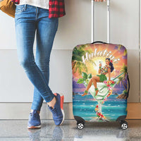 Aloha Hawaii Luggage Cover Hula Martini Tropical Vibes LT05 - Polynesian Pride