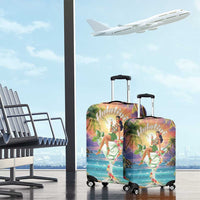 Aloha Hawaii Luggage Cover Hula Martini Tropical Vibes LT05 - Polynesian Pride