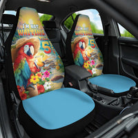 Hawaii Parrot Car Seat Cover Im Not Waiting Till 5 Oclock LT05 One Size Colorful - Polynesian Pride