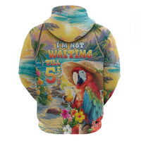 Hawaii Parrot Hoodie Im Not Waiting Till 5 Oclock LT05 - Polynesian Pride