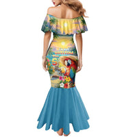 Hawaii Parrot Mermaid Dress Im Not Waiting Till 5 Oclock LT05 - Polynesian Pride