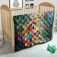 Hawaii Parrot Quilt Im Not Waiting Till 5 Oclock LT05 - Polynesian Pride