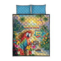 Hawaii Parrot Quilt Bed Set Im Not Waiting Till 5 Oclock LT05 - Polynesian Pride