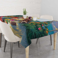 Hawaii Parrot Tablecloth Im Not Waiting Till 5 Oclock - Polynesian Pride