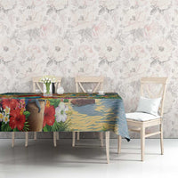 Hawaii Parrot Tablecloth Im Not Waiting Till 5 Oclock LT05 - Polynesian Pride
