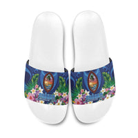 Guam Liberation Day Slide Sandals Pas Para I Chamoru
