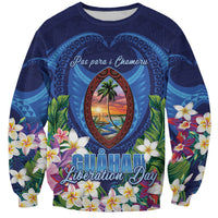 Guam Liberation Day Sweatshirt Pas Para I Chamoru