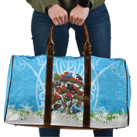 New Zealand Birds Christmas Travel Bag Pohutukawa Xmas Tree