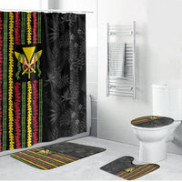 Hawaii Lei Kanaka Maoli Flag Bathroom Set Tropical Vibes