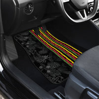 Hawaii Lei Kanaka Maoli Flag Car Mats Tropical Vibes
