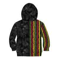 Hawaii Lei Kanaka Maoli Flag Kid Hoodie Tropical Vibes