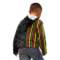 Hawaii Lei Kanaka Maoli Flag Kid Hoodie Tropical Vibes