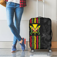 Hawaii Lei Kanaka Maoli Flag Luggage Cover Tropical Vibes