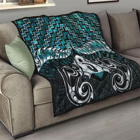 New Zealand Maori Quilt Poutama Pikorua - Single Twist Paua Shell