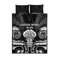 New Zealand Te Reo Maori Quilt Bed Set Korero Maori Ai Au