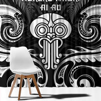 New Zealand Te Reo Maori Window Curtain Korero Maori Ai Au