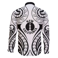 New Caledonia Day Family Matching Puletasi and Hawaiian Shirt Polynesian Curves White Color LT05 - Polynesian Pride