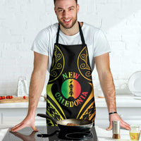 New Caledonia Day Apron Polynesian Curves Reggae Color - Polynesian Pride