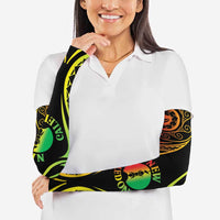 New Caledonia Day Arm Sleeves Polynesian Curves Reggae Color LT05 - Polynesian Pride